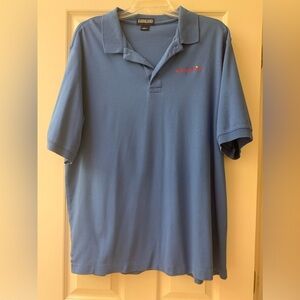 Lands End Blue Peter Piper Pizza Polo Shirt